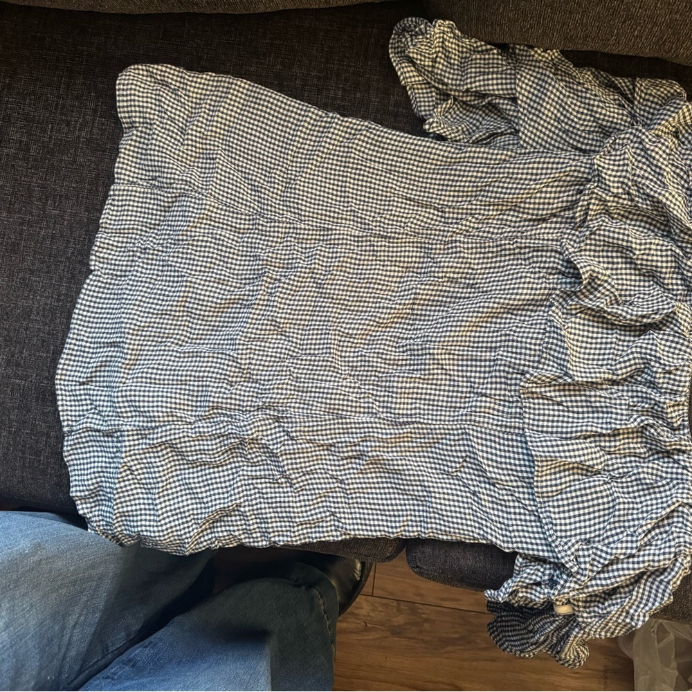 American Eagle Outfitters Black and White Mini Dress